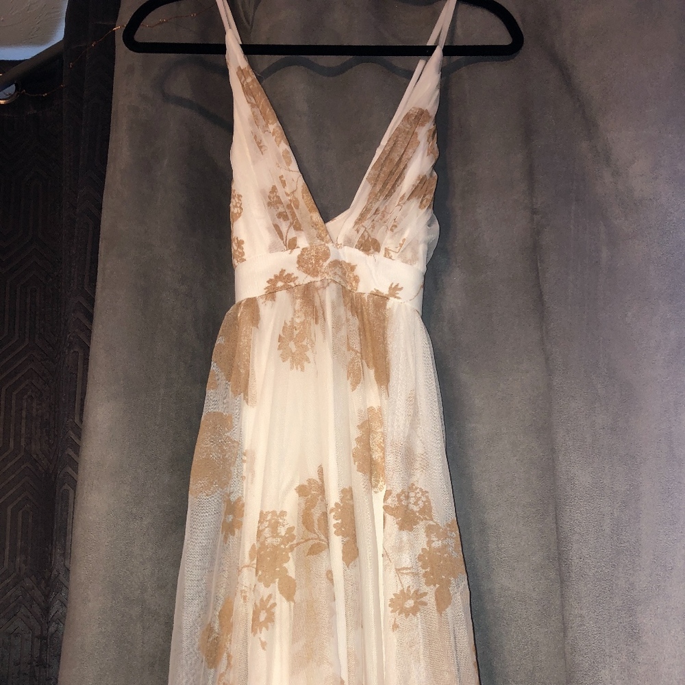 Bohemian formal maxi dress